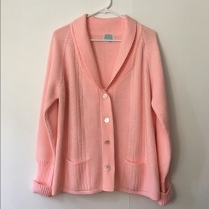 Vintage Pink Cardigan